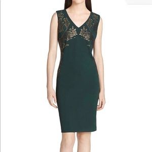 Calvin Klein Beaded Sheath Dress